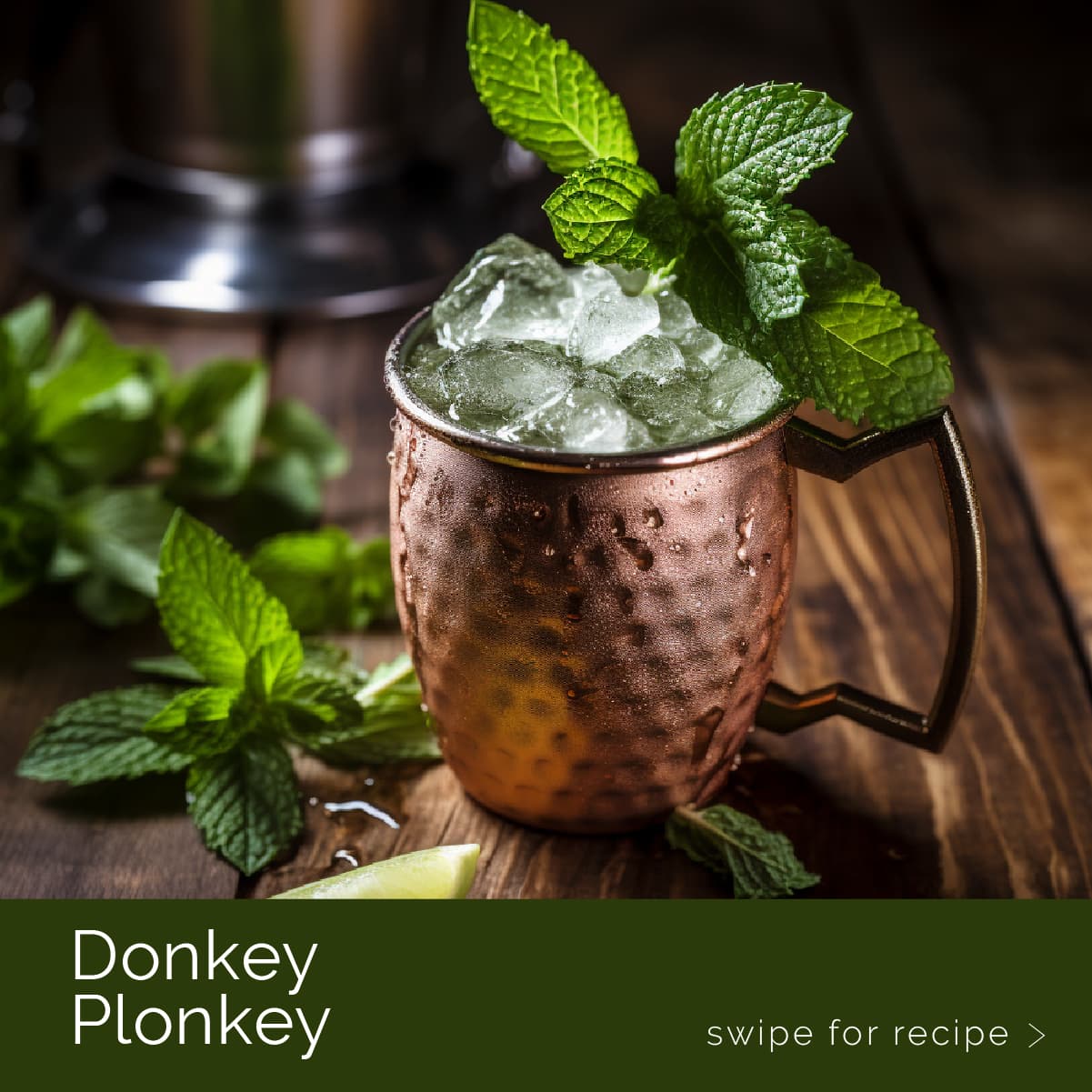 A Donkey Plonkey cocktail