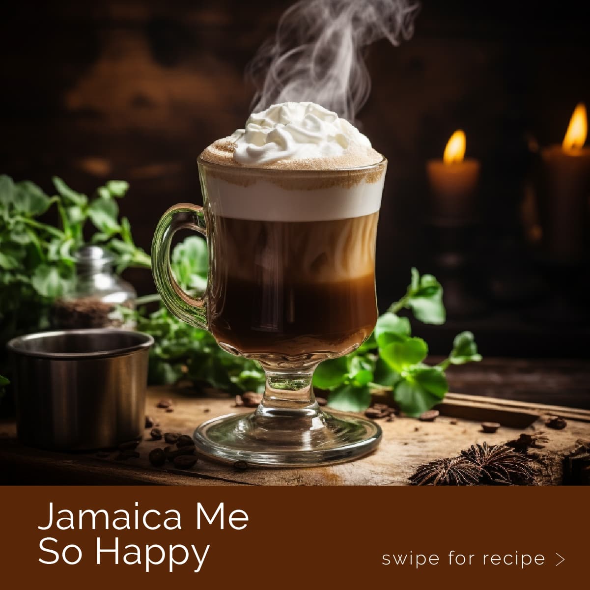 A Jamaica-me-happy cocktail