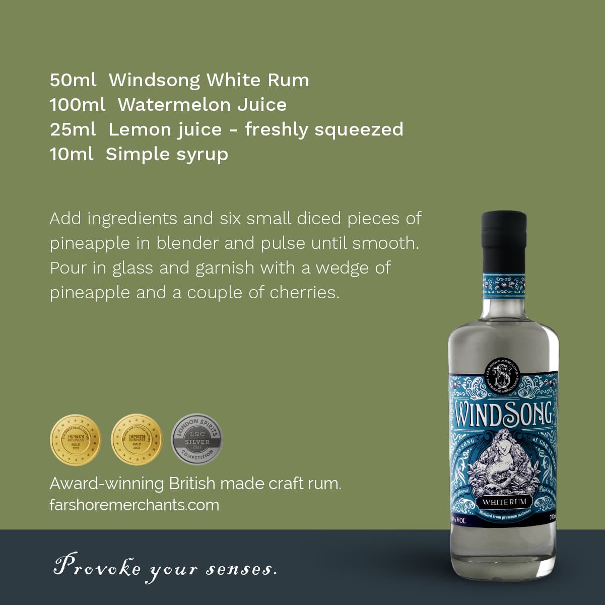 Windsong Rumcoco Groove cocktail recipe